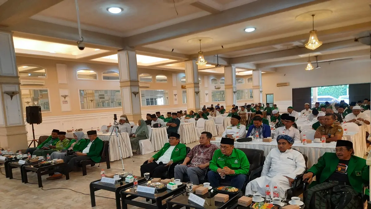 PROSES PILIHAN: Sejumlah kepengurusan PPP Bondowoso saat melaksanakan Muscab ke-10. (FAQIH HUMAINI/RADAR IJEN)