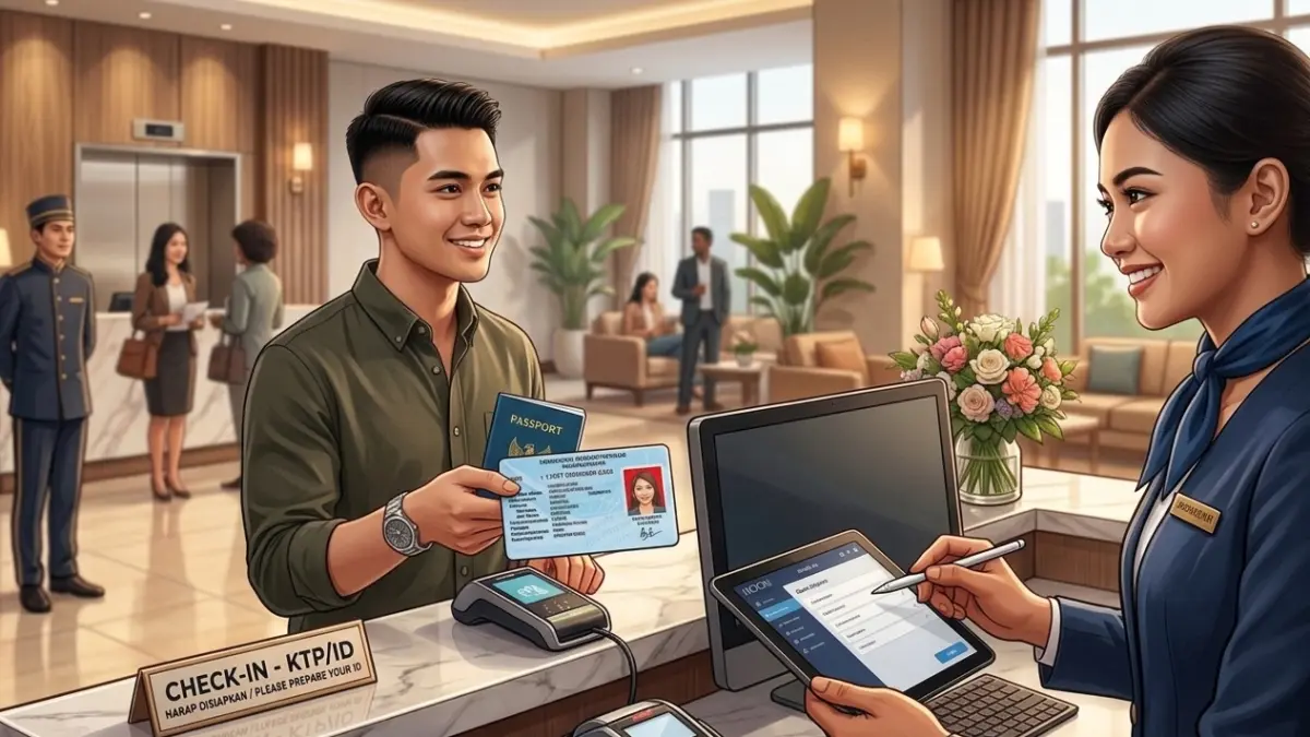 Dirjen Dukcapil menegaskan penghentian praktik fotokopi KTP-el karena melanggar UU Perlindungan Data Pribadi dan mendorong instansi segera beralih ke verifikasi sistem digital. (ilustrasi diolah dengan AI)