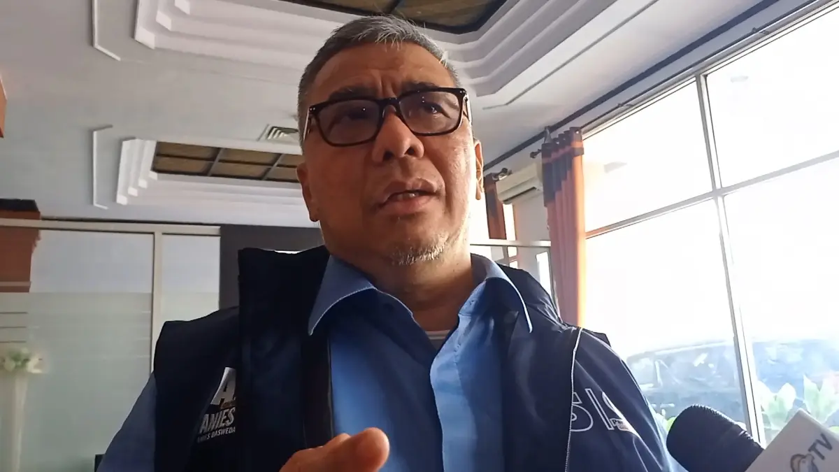 Ahmad Ali, dalam suatu kesempatan berkunjung ke Jember, di sela-sela momen kampanye Pilpres 2024 lalu. (Dok. Maulana/Radar Jember)
