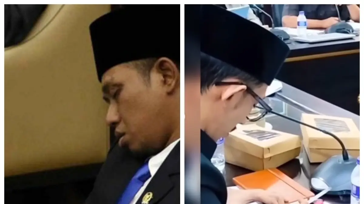 Bapaknya Pernah Tidur Saat di DPR RI, Kini Anaknya DPRD Jember Kedapatan Main Game dan Merokok Ketika RDP