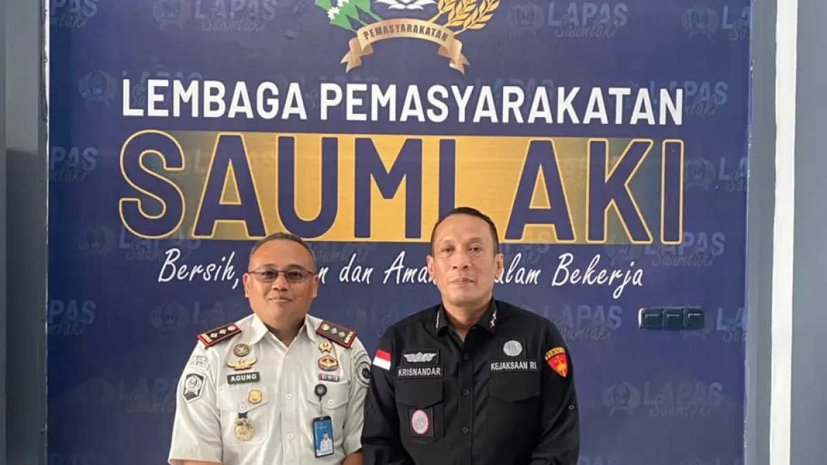 Lapas Saumlaki Sambut Hangat Kunjungan Perdana Kajari KKT yang Baru