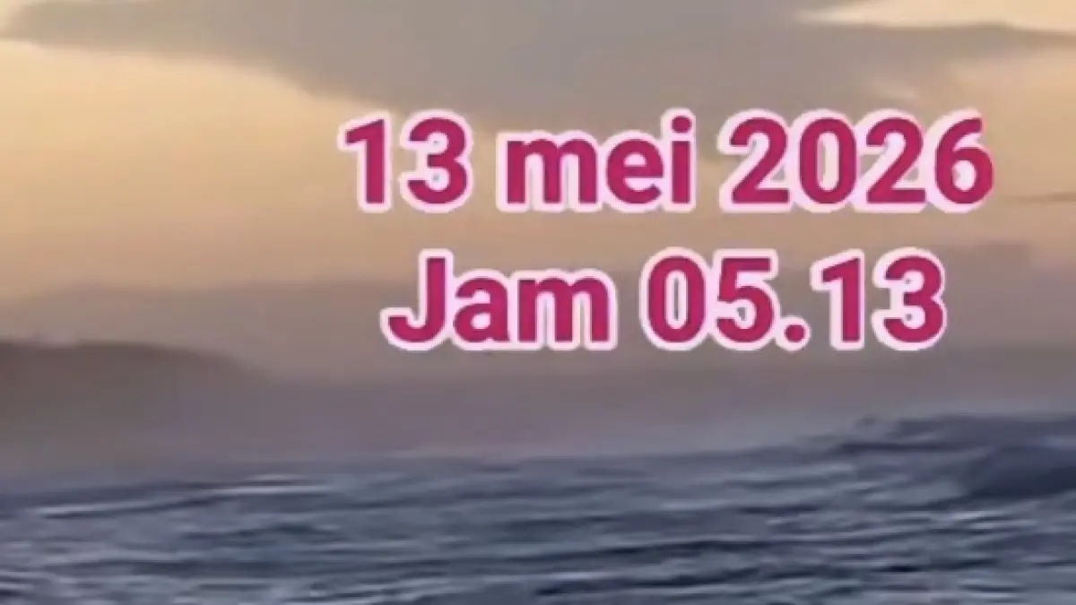 Tangkap layar penemuan jenazah di Pantai Dampar.