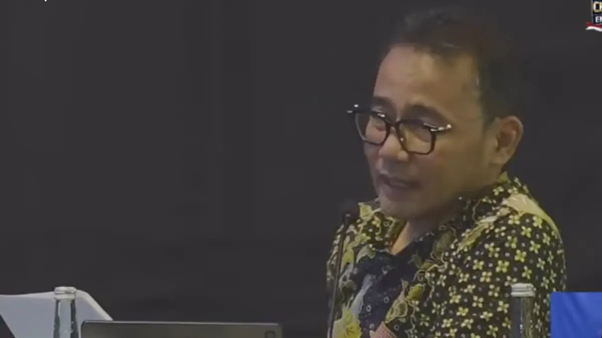 Dyastasita Widya Budi, Juri LCC MPR RI tingkat Kalimantan Barat. (Youtube/MPRGOID)