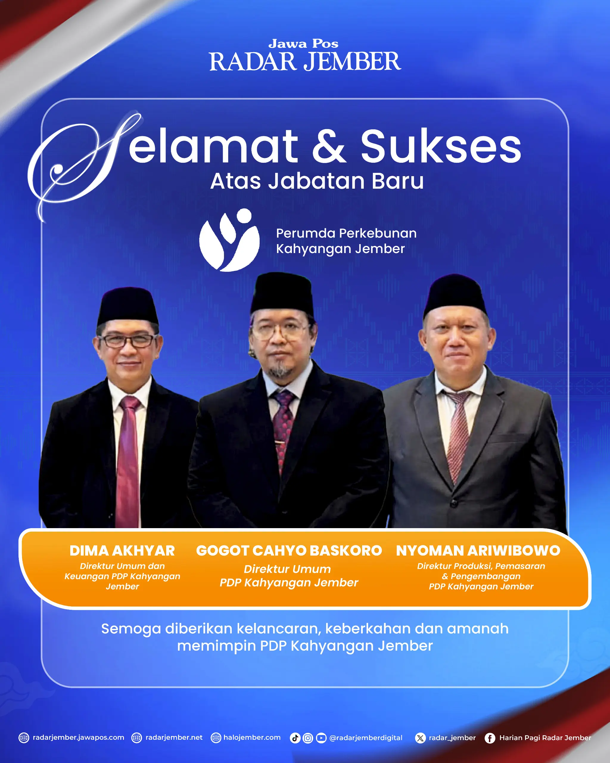 Pilih Trio Aktivis Benahi PDP Kahyangan

