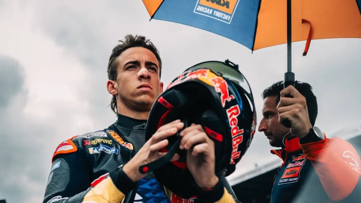 Pedro Acosta mengkritik keputusan steward mengulang start MotoGP Catalunya hingga 3 kali seteleah dua kecelakaan hebat.(IG/37pedroacosta)