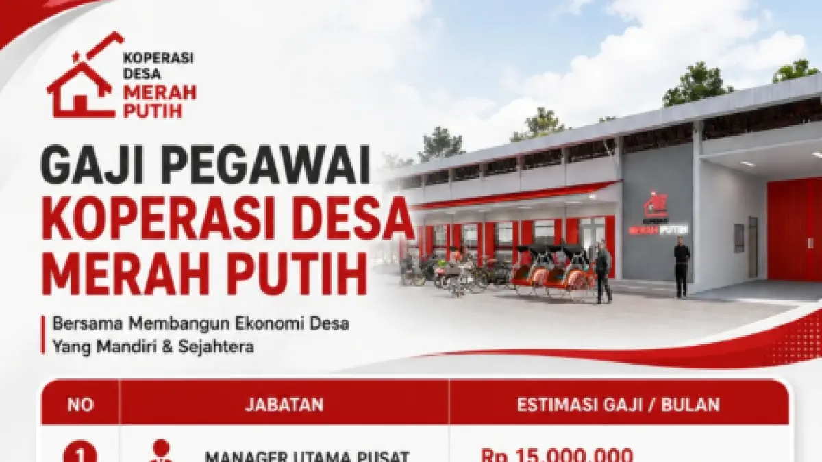 VIRAL dan Sudah Kesebar! Ini Rincian Gaji Manajer dan Pegawai Koperasi Merah Putih Terbaru. (Instagram pekerjapasuruan)