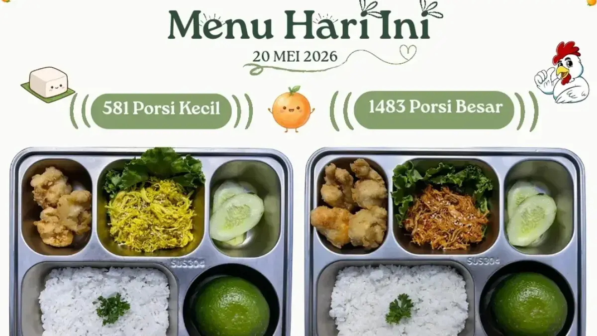 Ini menu MBG yang diduga menyebabkan 18 siswa TK di Kaliwates Jember mengalami keracunan. (Tangkapan layar Ig @sppgkaliwatesjbr3)