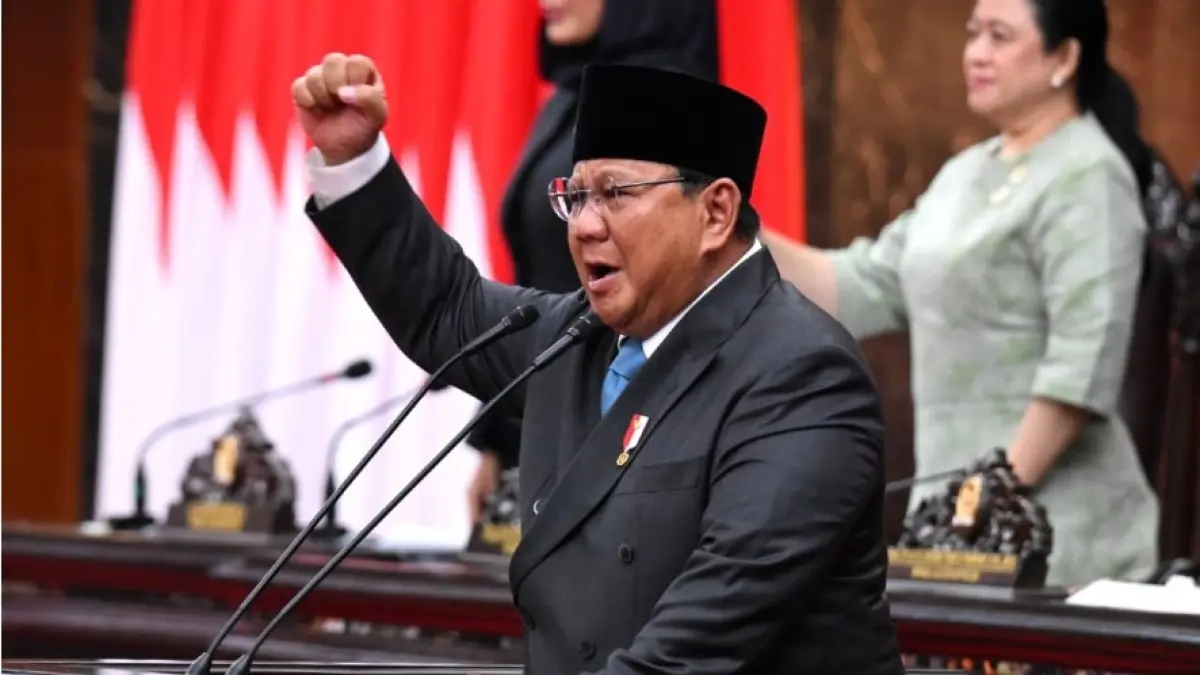 Pidato Prabowo pada Rapat Paripurna 20/05/2026. (Sekretariat Kabinet RI)
