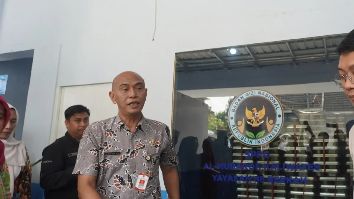 "Biarlah bekerja teknokratisnya, yang namanya rekomendasi, yang memutus adalah pemilik kewenangan." Achmad Imam Fauzi, Ketua Satgas MBG Jember. (MAULANA/RADAR JEMBER)