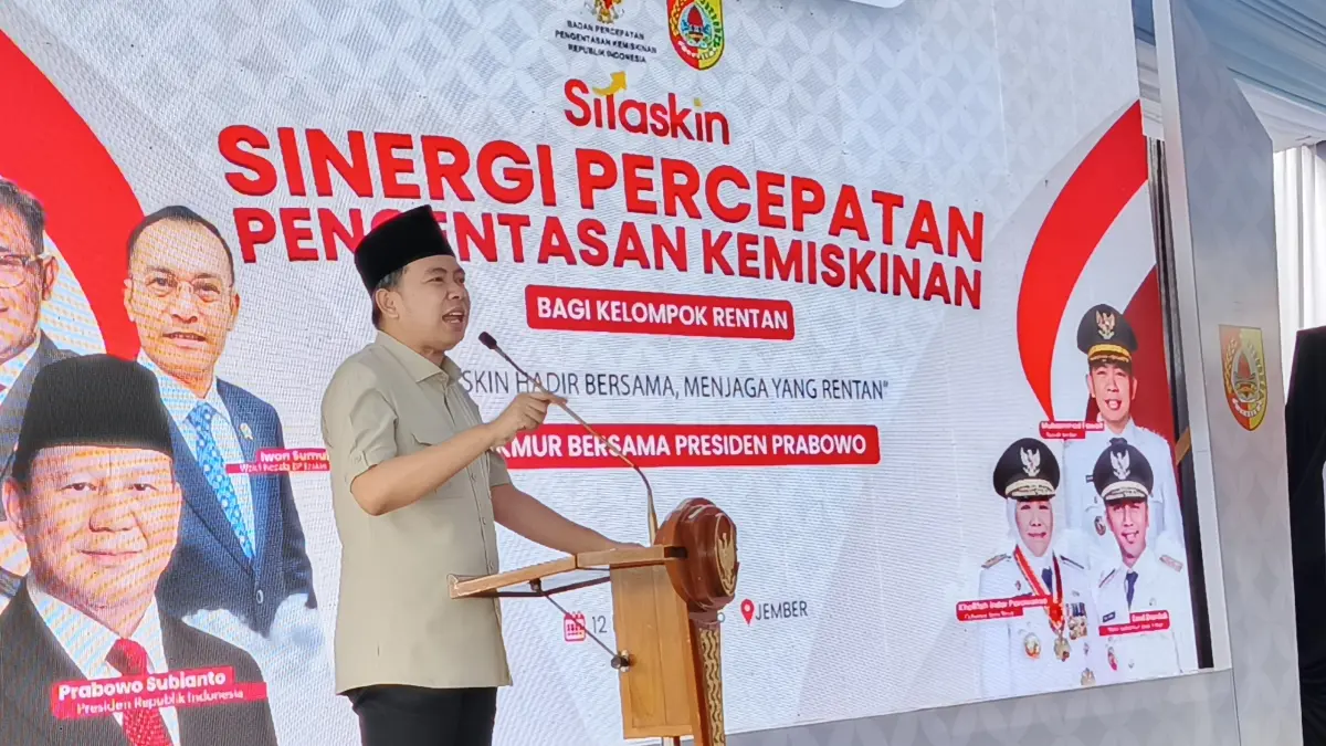"Dari data yang valid inilah lahir langkah-langkah yang mampu menghadirkan keadilan sosial secara nyata." MUHAMMAD FAWAIT, Bupati Jember. (MAULANA/RADAR JEMBER)