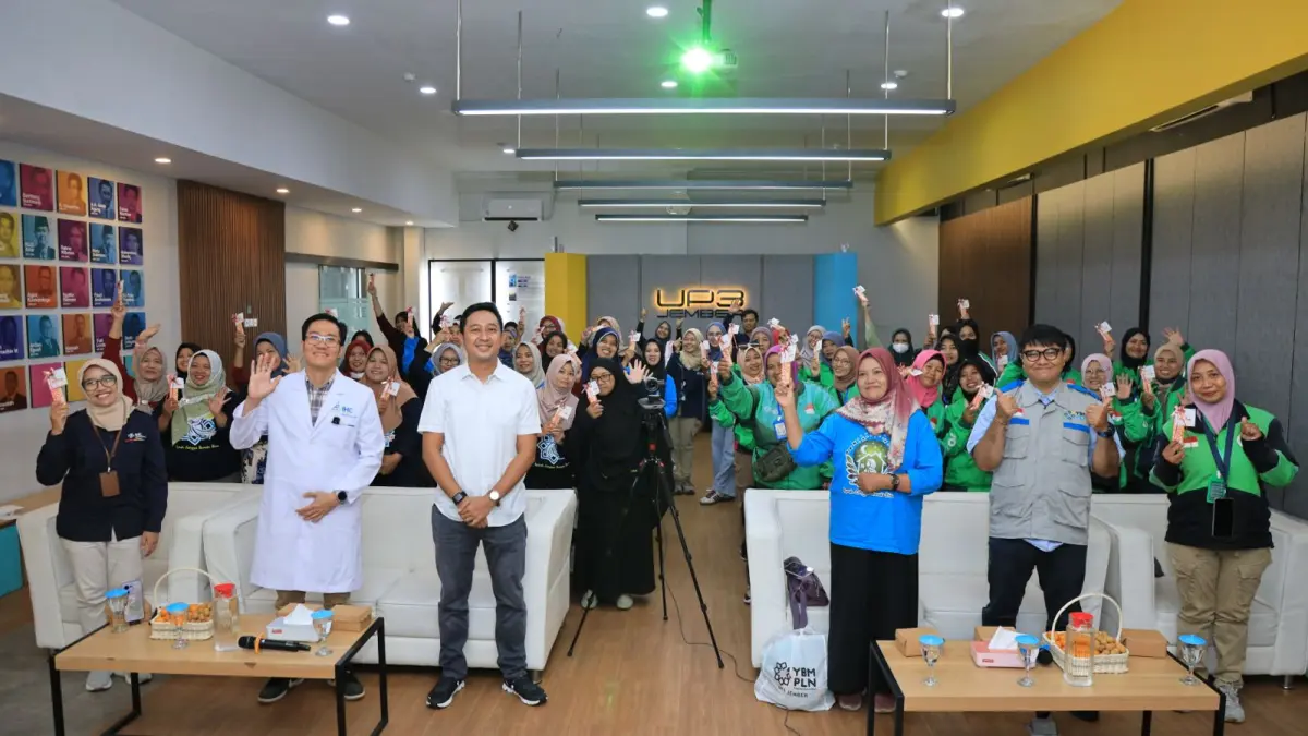 Dari Kartini untuk Negeri: Srikandi PLN UP3 Jember Ajak Perempuan Lebih Peduli Kesehatan Dini