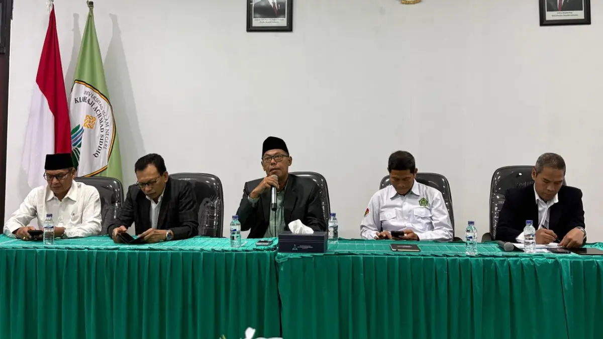 UIN KHAS Jember Matangkan Persiapan UM-PTKIN 2026, Fokus pada Kenyamanan dan Kelancaran Peserta. (HUMAS UIN KHAS JEMBER)