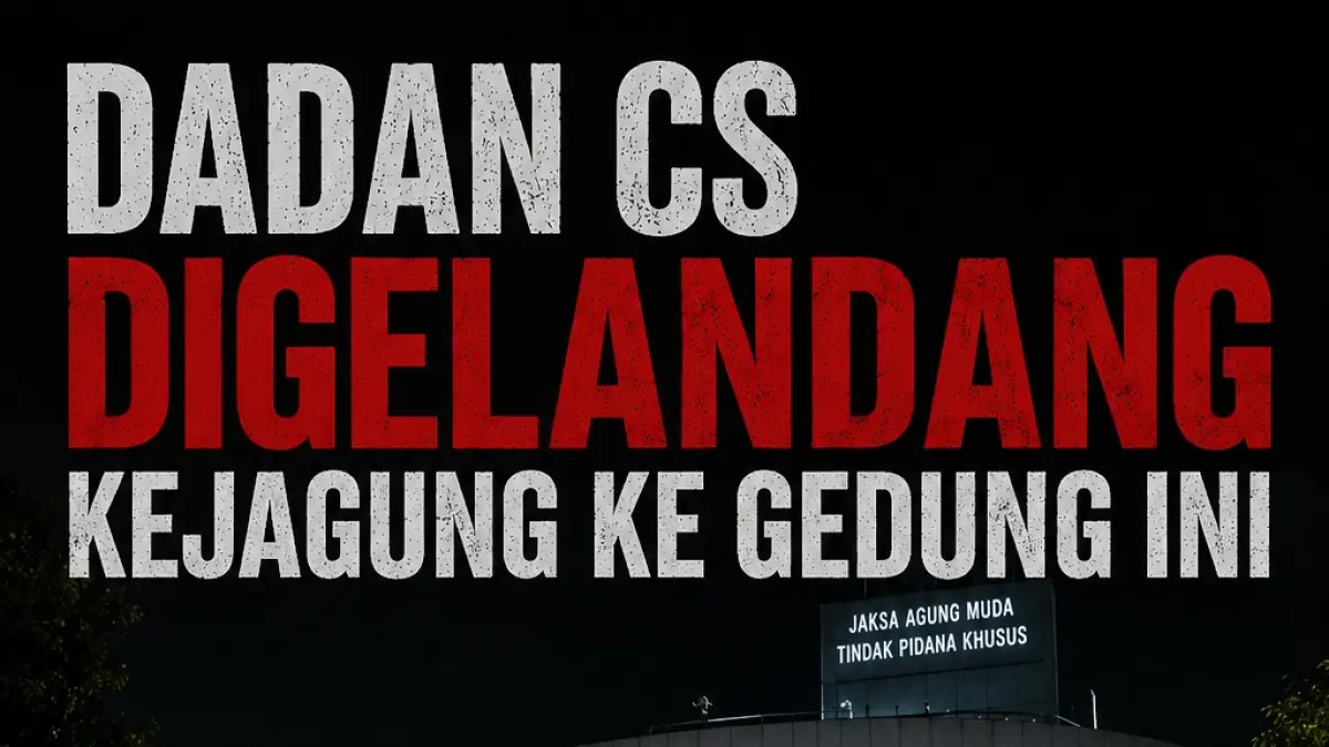Dadan Cs Digelandang Kejagung, Drama BGN Makin Panas