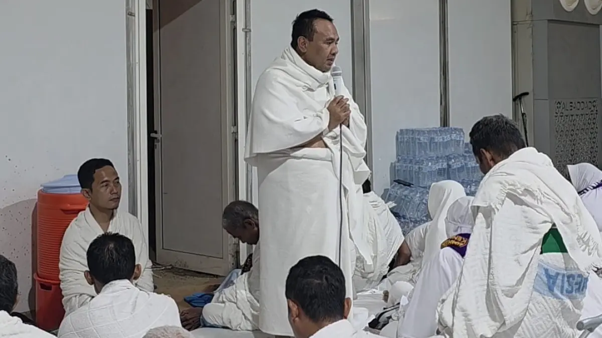 KHUSUSK:&nbsp;Jemaah haji asal Jember saat melaksanakan puncak haji beberapa waktu lalu. &nbsp;(AHMAD GHONIM JAUHARI)