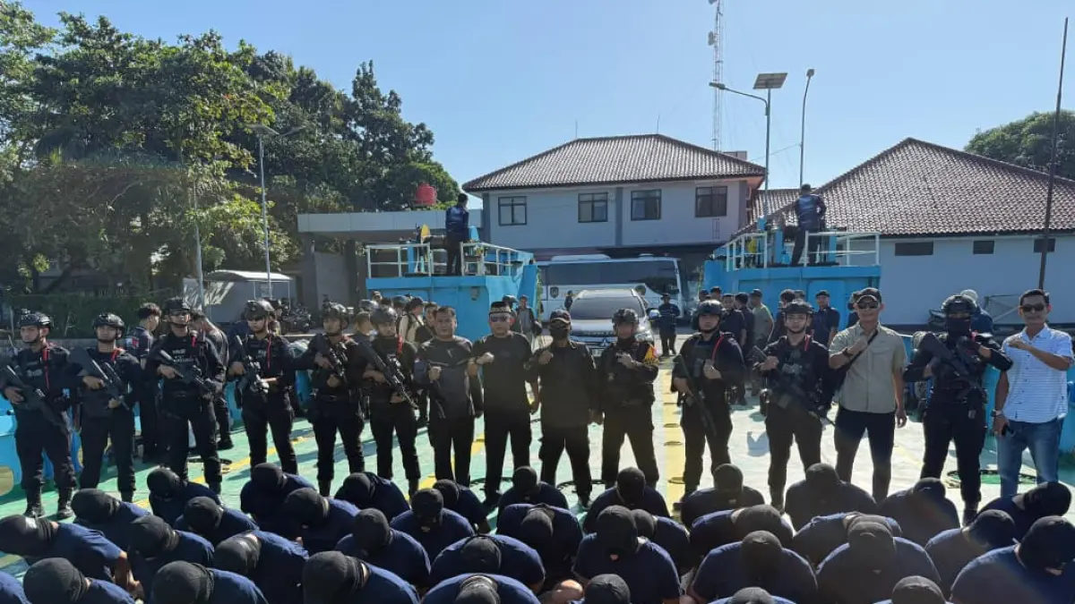 Lapas Kelas IIA Ngaseman Terima Pemindahan Delapan Warga Binaan dari Lapas Kelas I Surabaya
