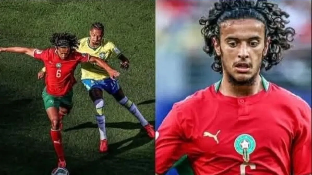 Eks Kapten Prancis U21, Ayyoub Bouaddi, Ini Jadi Bintang Maroko Saat Lawan Brasil