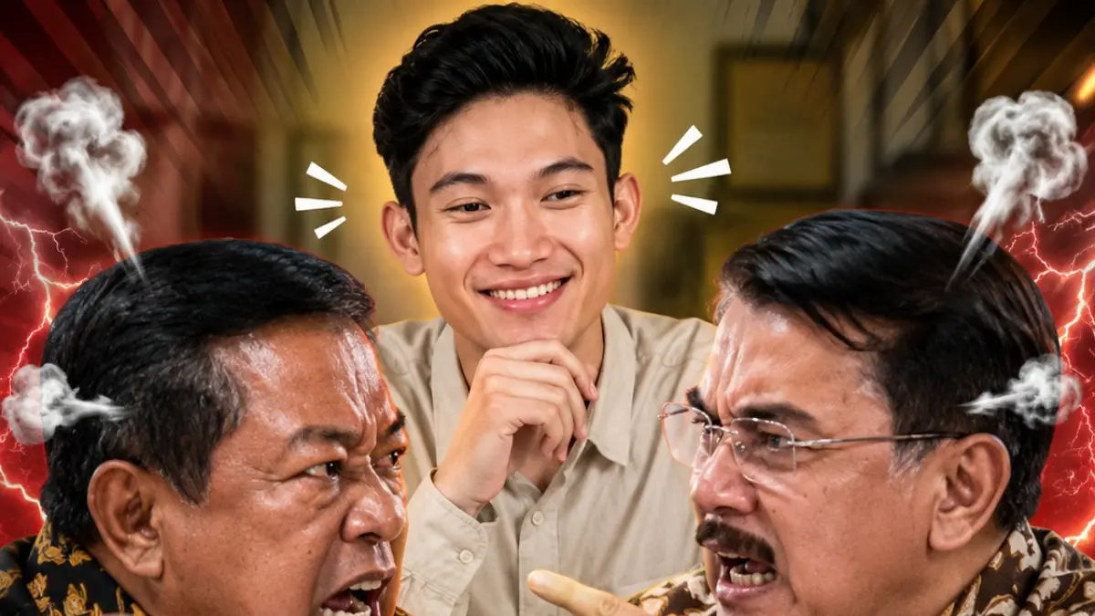 Senyum Tyo Menghadapi Dua Orang Tua yang Masih Lapar Kekuasaan 
