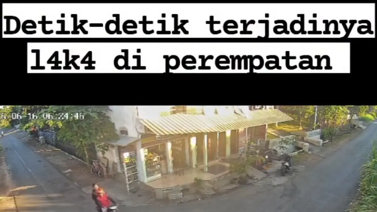 Tangakp layar aksi kecelakaan di Lumajang