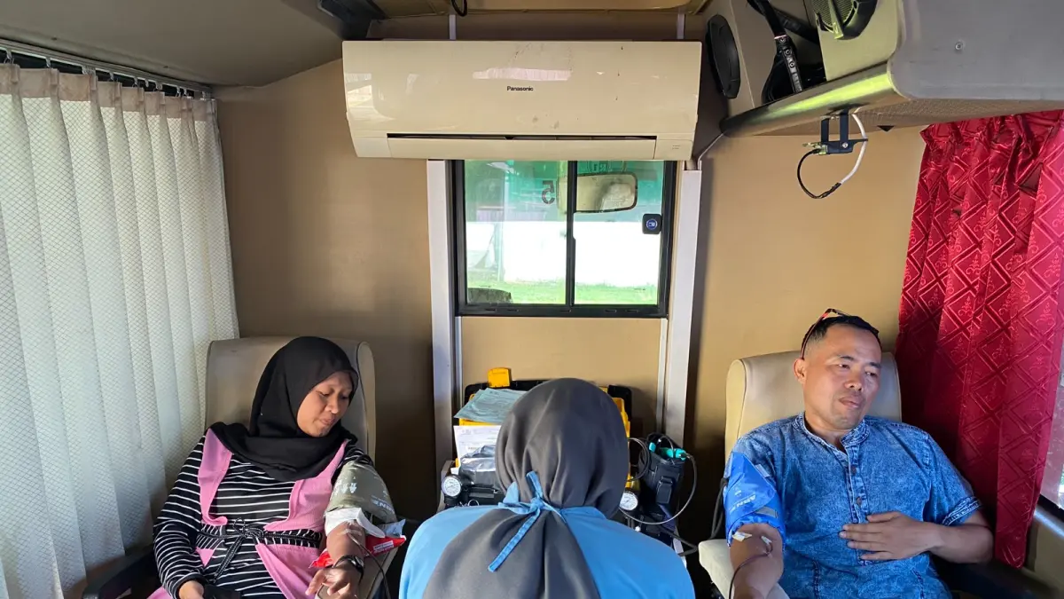 PT Mitratani Dua Tujuh Gelar Donor Darah dan Pemeriksaan Kesehatan Gratis Bagi Masyarakat Umum