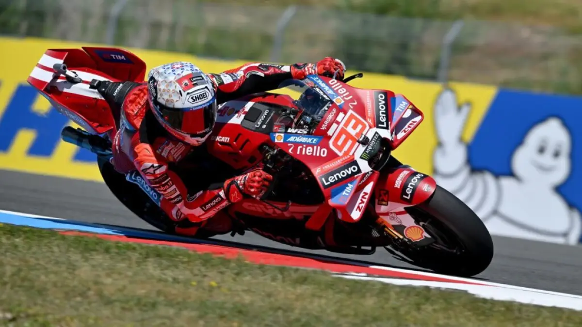 CEO Aprilia, Masimo Rivola, mengakui kebangkitan Marc Marquez jadi lebih menakutkan bagi timnya. (michelin)
