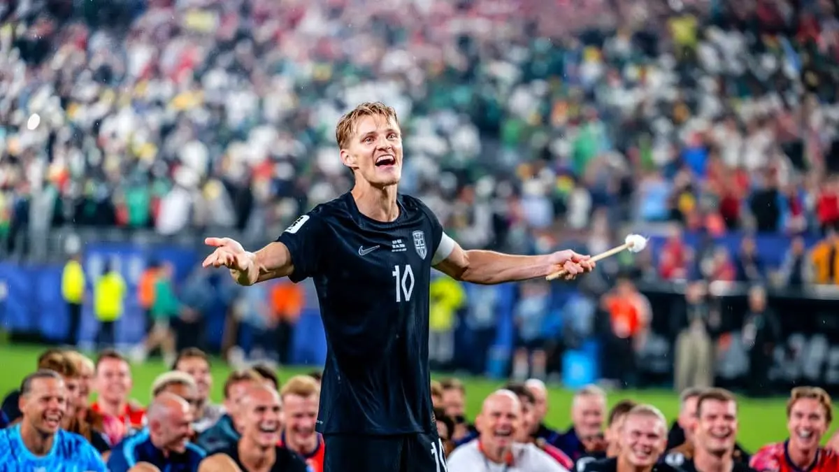 Kapten Norwegia, Martin Odegaard