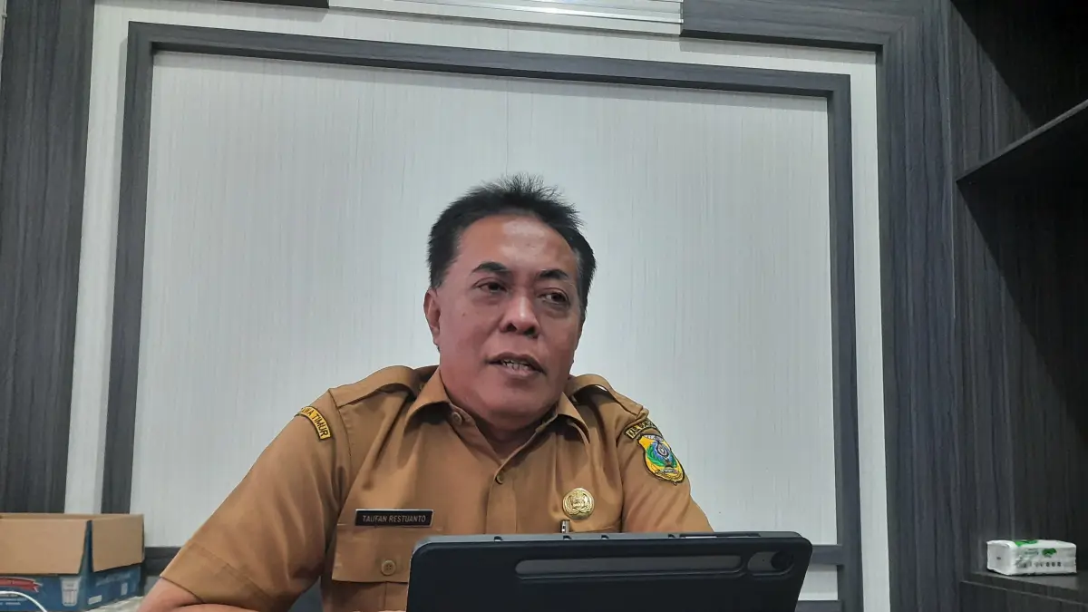 Kepala Dispendik Bondowoso, Taufan Restuanto (FAQIH/RJ)