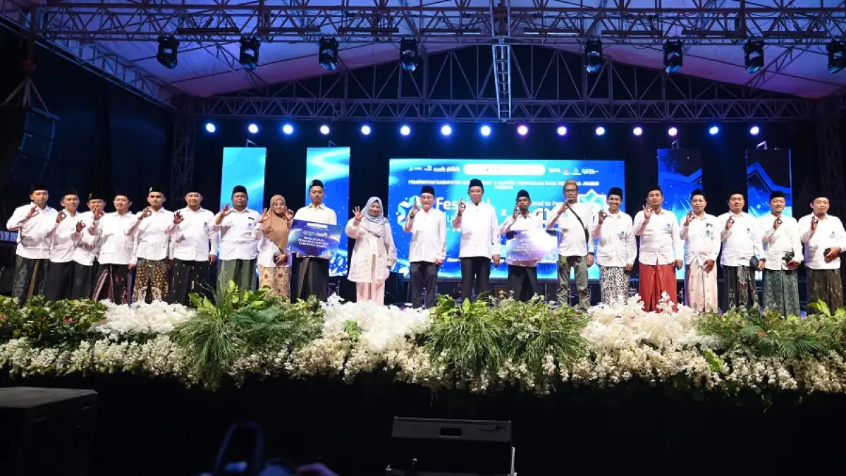 Pembukaan Festival Muharram X SAMARA 2026 yang digelar di Alun-Alun Bondowoso pada Jumat (19/6/2026).