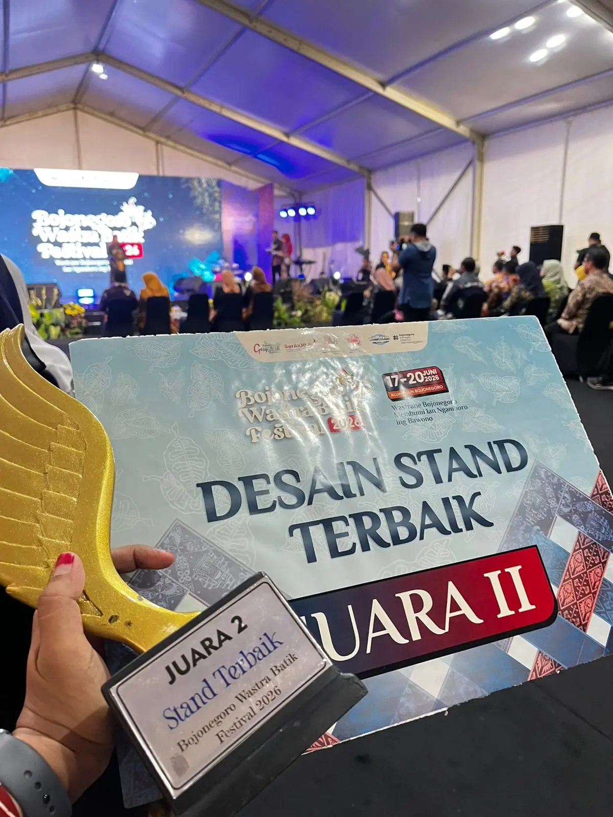 Jember Raih Juara II Desain Stand Terbaik pada Penutupan BWBF 2026 di Bojonegoro
