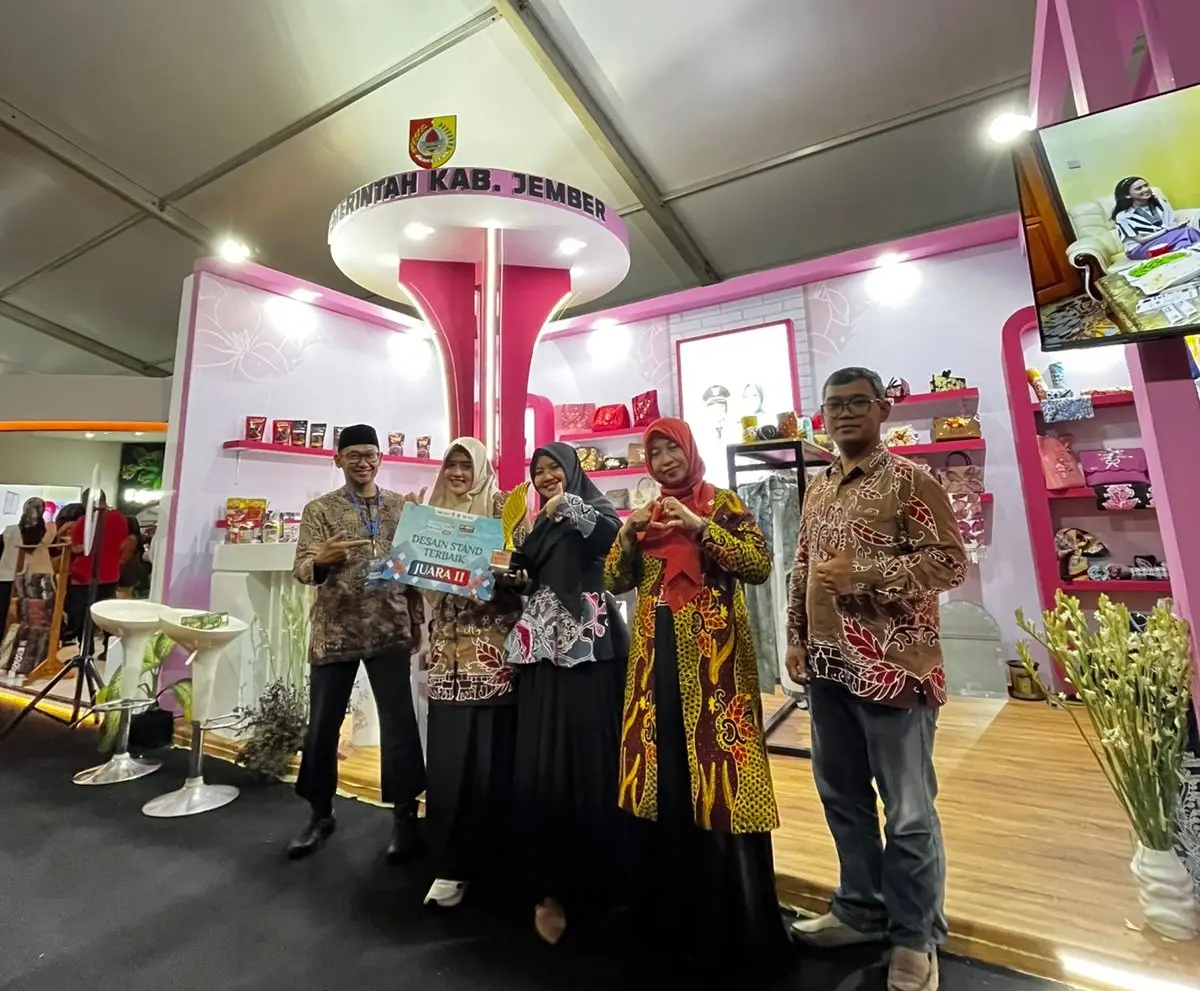 Jember Raih Juara II Desain Stand Terbaik pada Penutupan BWBF 2026 di Bojonegoro
