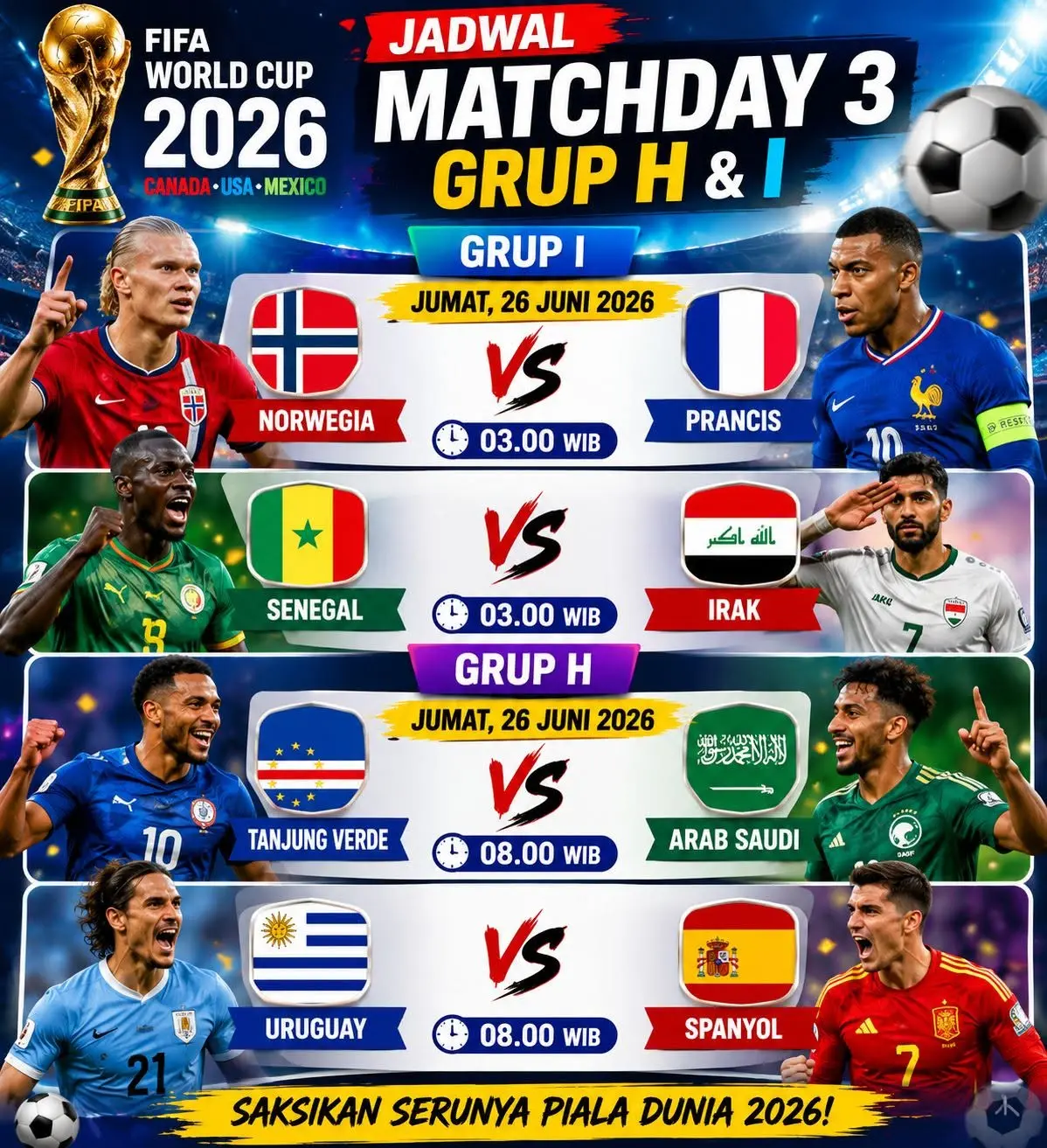 PEREBUTAN JUARA GRUP H MEMANAS! (FB: Abraham Bam Hassu)