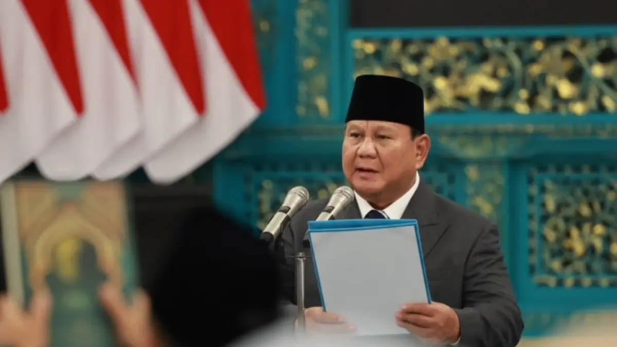 Presiden Prabowo Subianto. (Dok. Setpres)