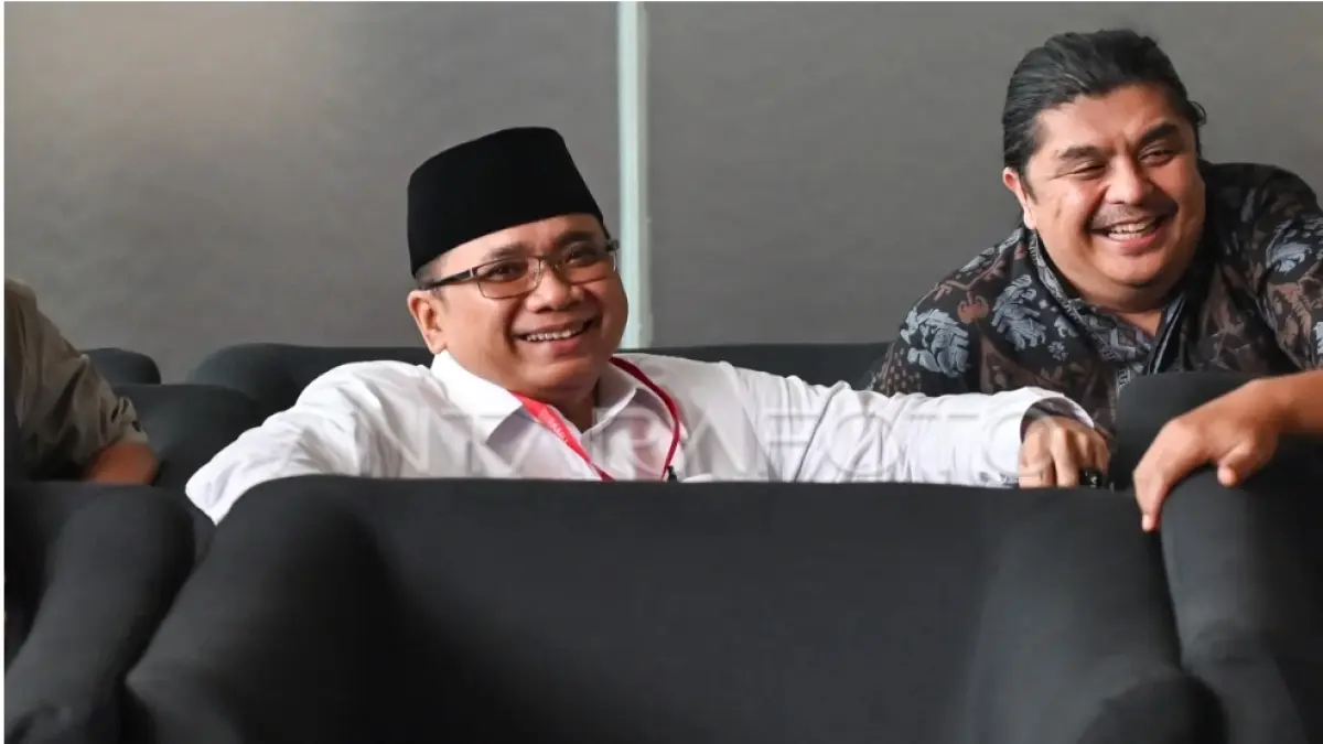 Yaqut Cholil Qoumas saat statusnya masih menjadi saksi (sc:istimewa)
