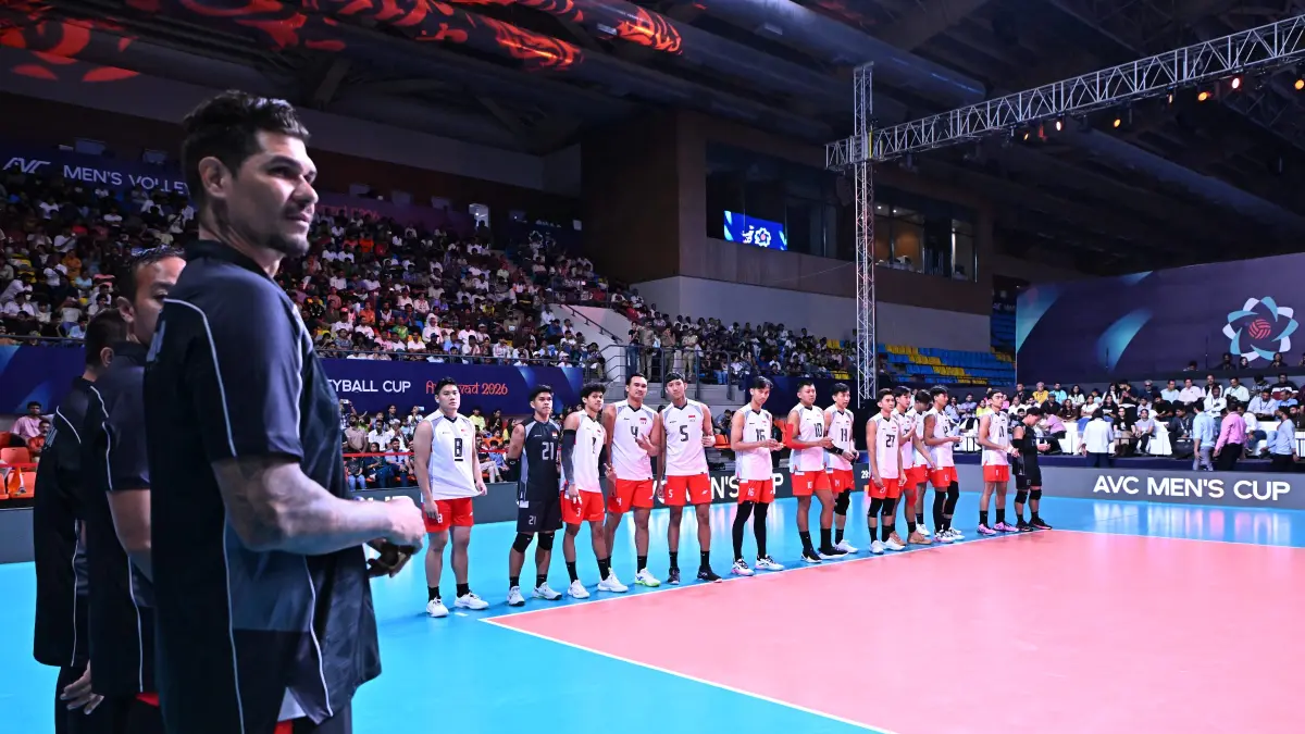 Reidel Toiran, pelatih Timnas Voli Putra Indonesia di AVC Men