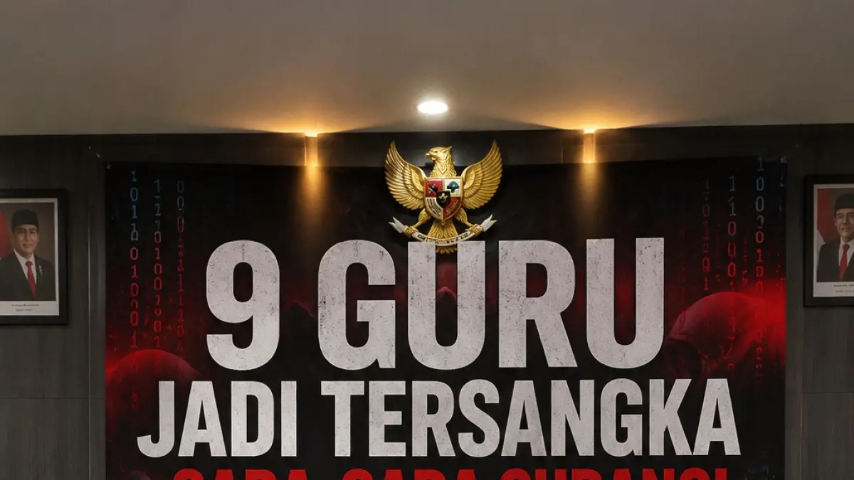 9 Guru Jadi Tersangka Gara-gara Curangi Absen Online
