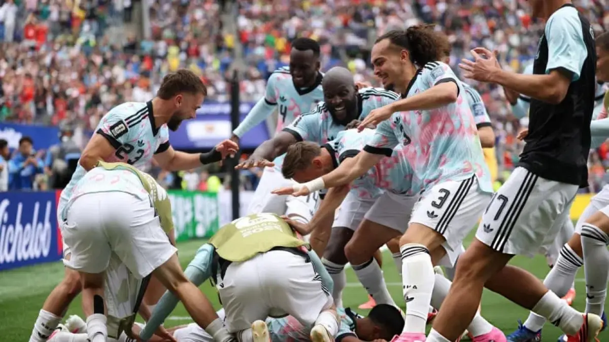 Belgia mengalahkan Senegal 3-2 untuk mengamankan kualifikasi epik ke babak 16 besar Piala Dunia 2026. (Getty Images)
