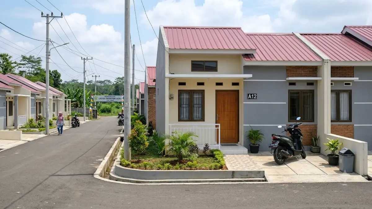 Ilustrasi rumah subsidi