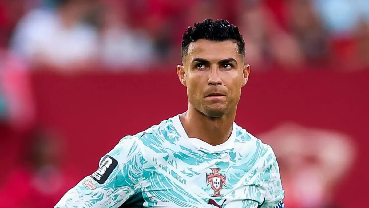 Cristiano Ronaldo dalam laga Portugal vs Kroasia di babak 32 besar Piala Dunia 2026, Jumat (3/7/2026).