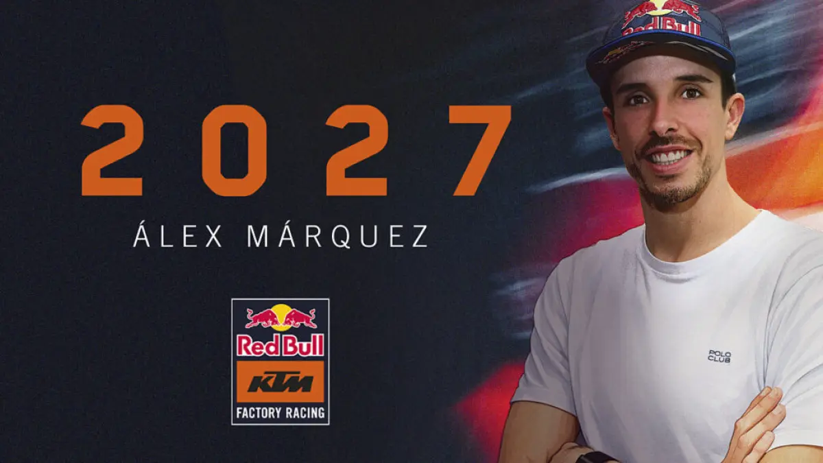 Alex Marquez resmi teken kontrak multi-tahun bersama tim pabrikan Red Bull KTM untuk musim MotoGP 2027. (KTM)