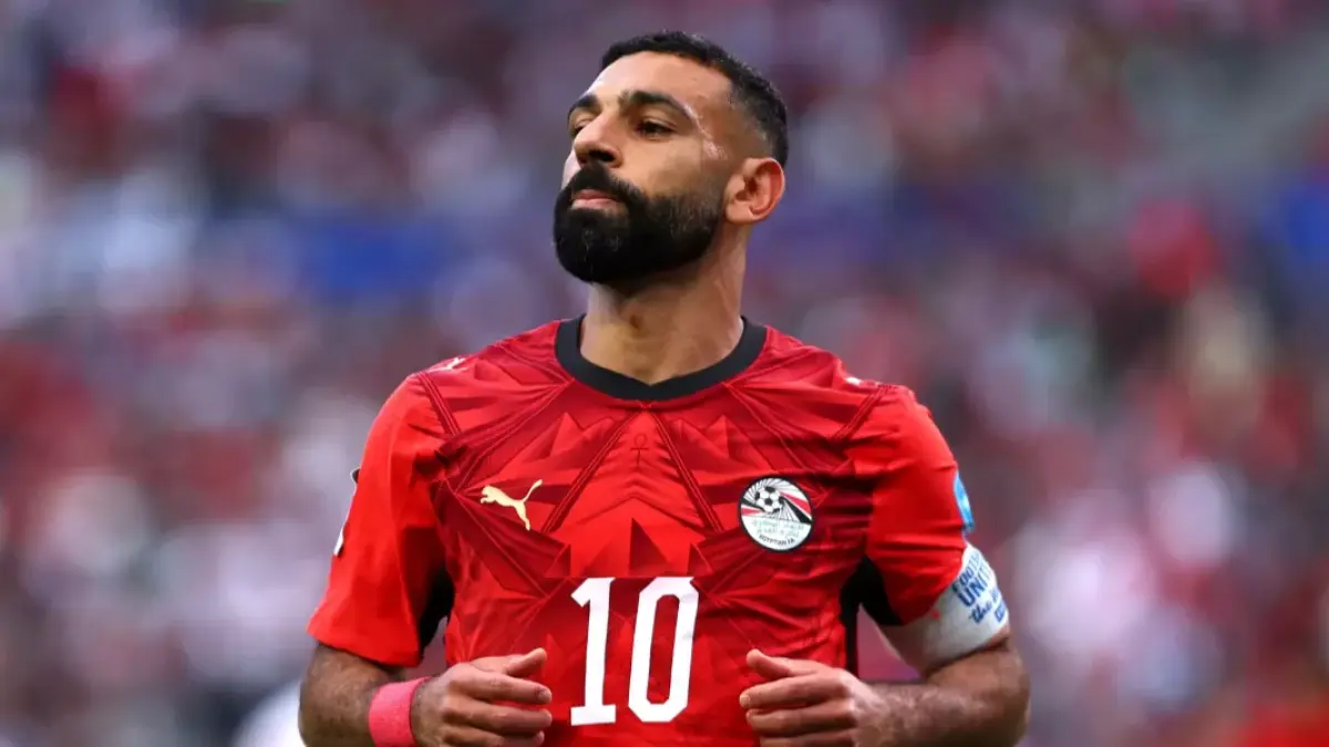 Moh Salah bersama skuad Mesir di Piala Dunia 2026