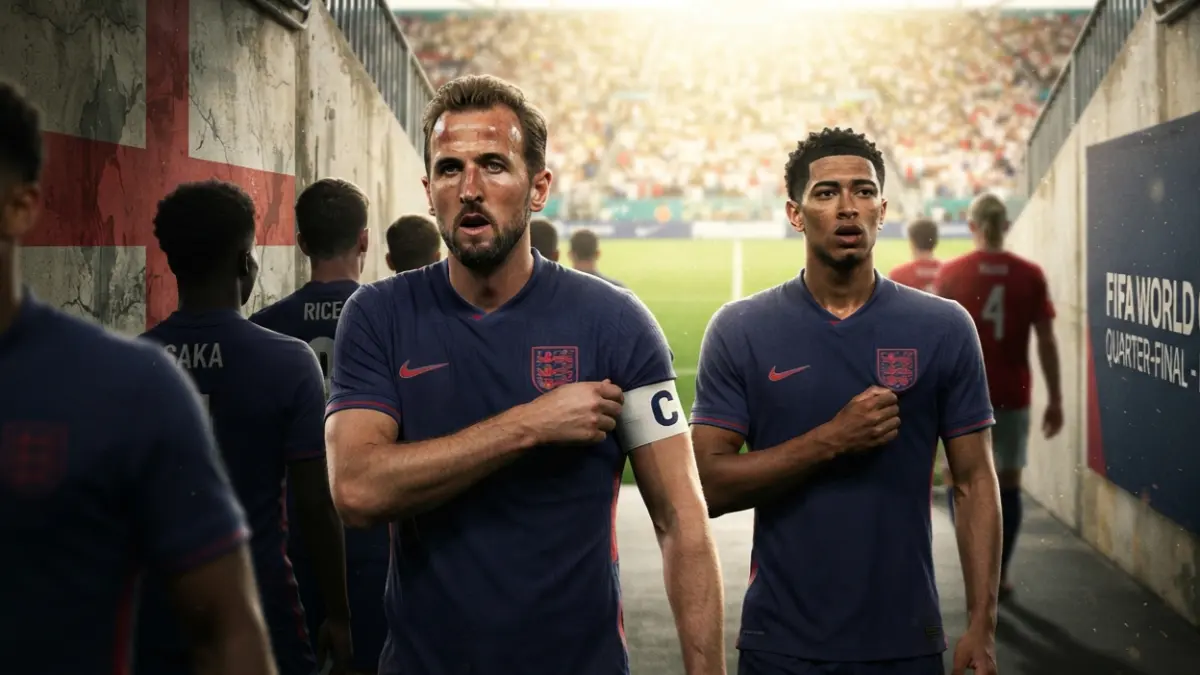 Inggris di Perempat Final