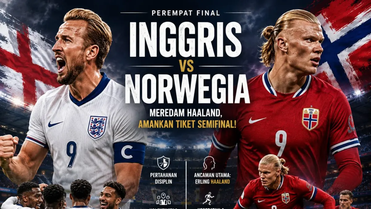Inggris vs Norwegia