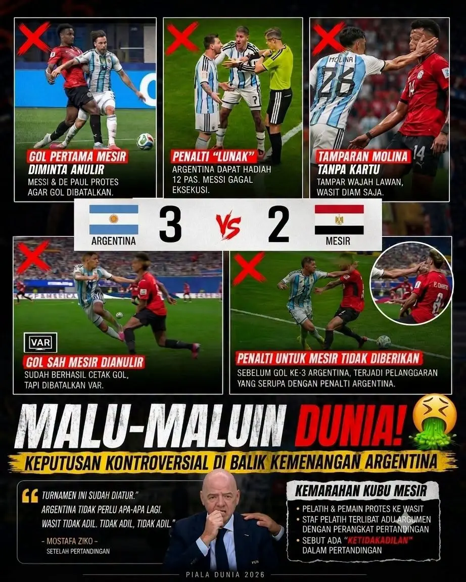 MALAM PENUH DRAMA, WASIT JADI SOROTAN (FB Timnas Indonesia)
