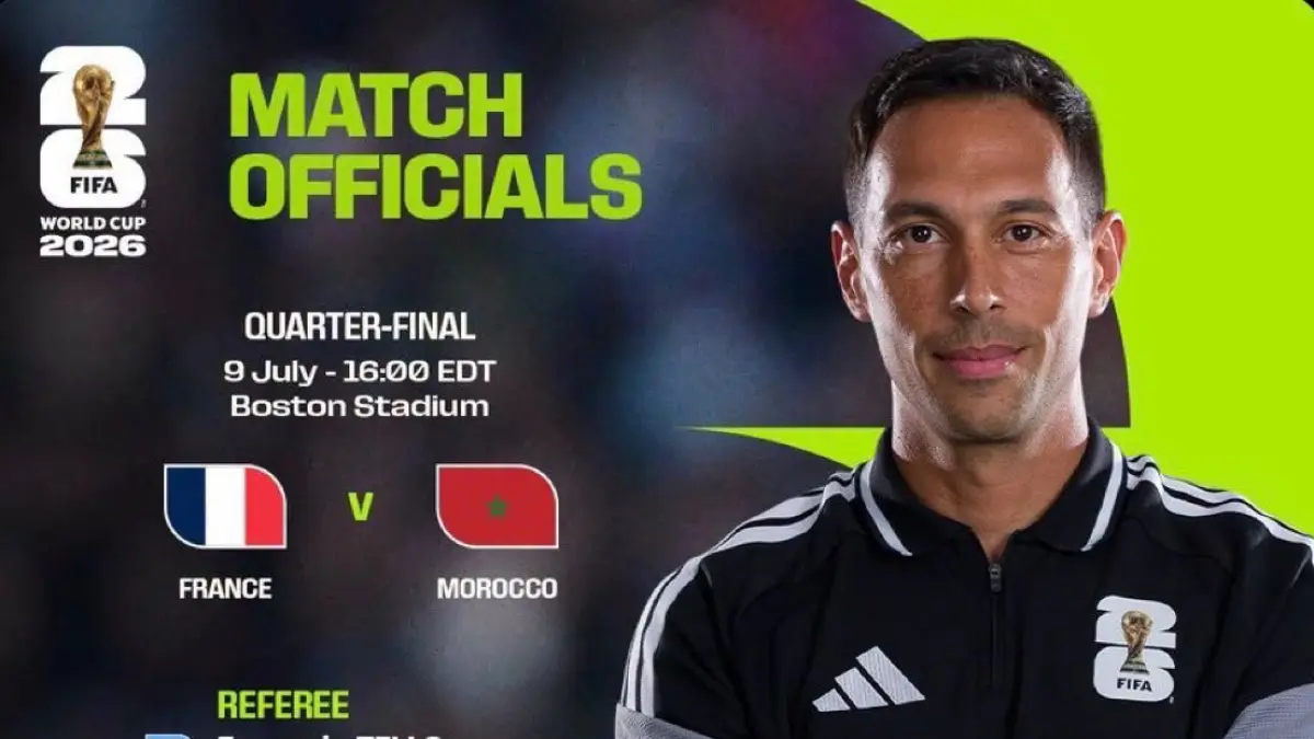 Wasit asal Argentina yang akan memimpin jalan laga Prancis vs Maroko