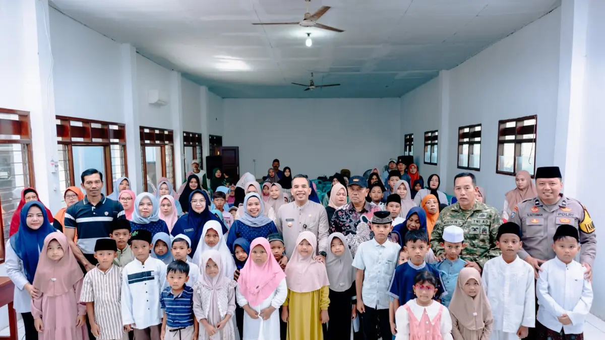Santuni Puluhan Anak Yatim Piatu di Kecamatan Kencong! Intip Aksi Keren PT MBK Ventura Tebar