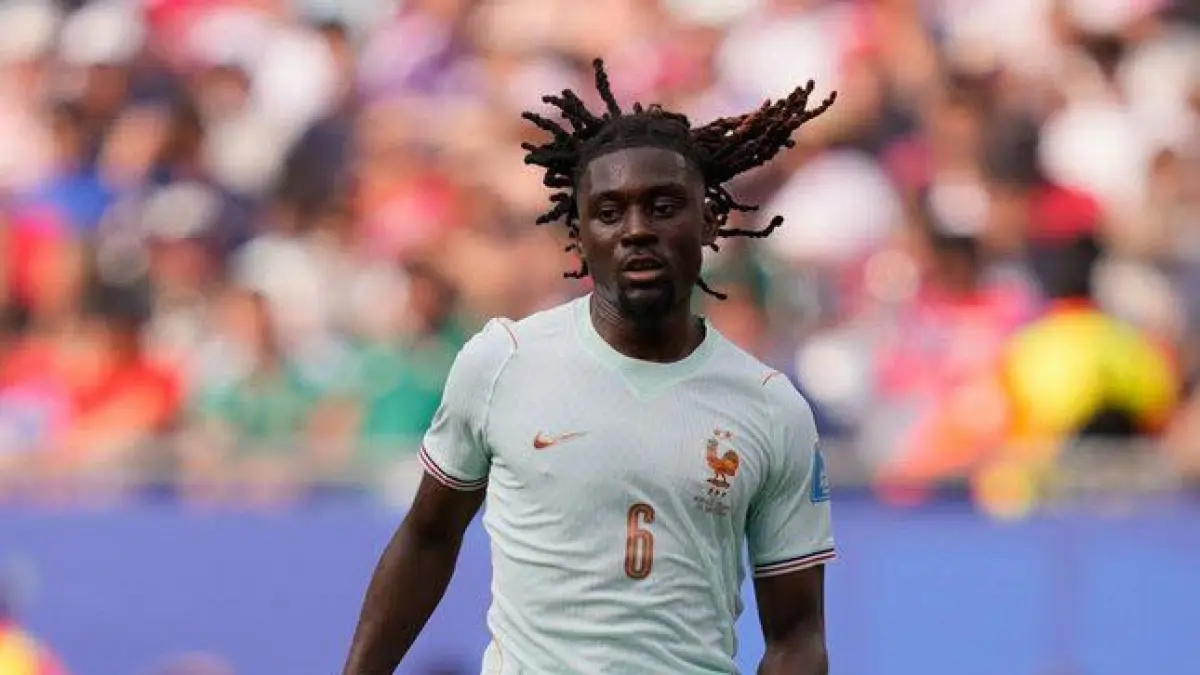 Manu Kone saat membela Prancis di Piala Dunia 2026