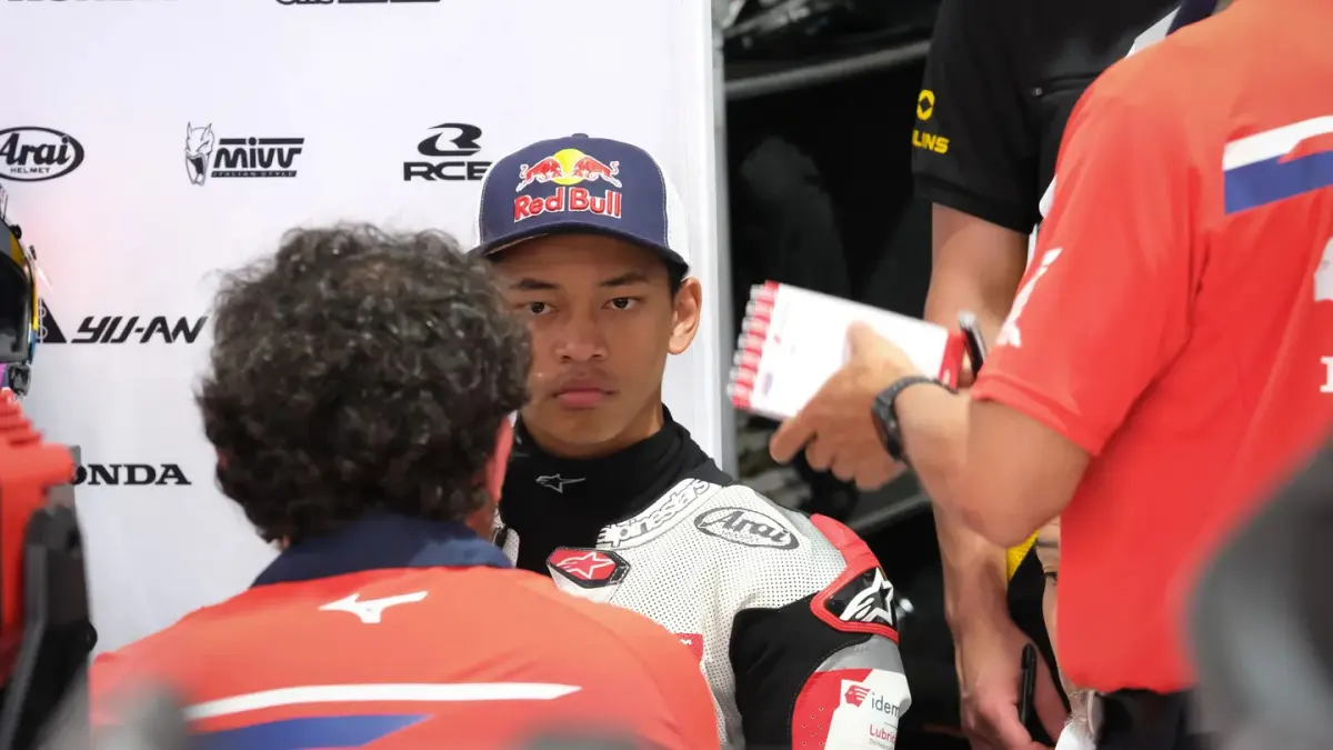 Veda Ega Pratama, rider Moto3 asal Gunung Kidul, Yogyakarta. (MotoGP)