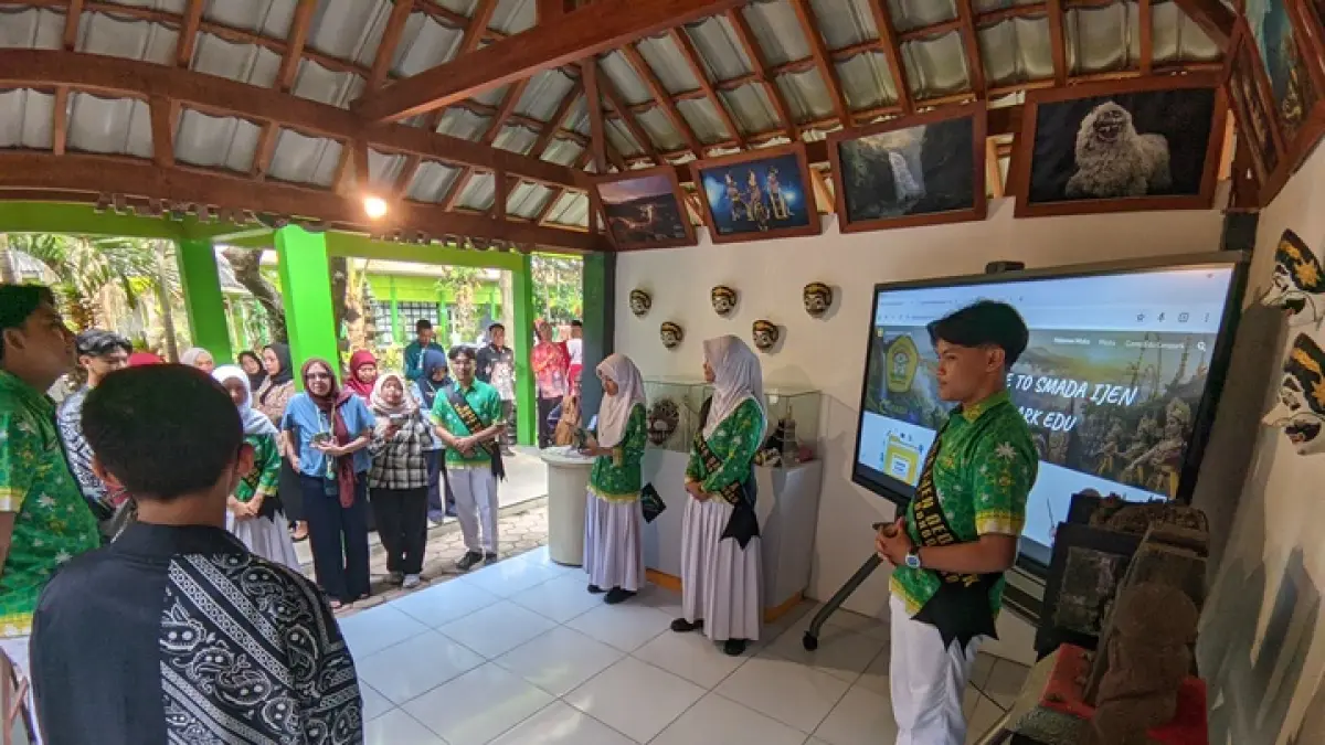 100 Persen Siap Sambut Revalidasi Unesco Global Geopark Ijen 2026, Bagian Edukasi diwakili SMAN 2 Bondowoso