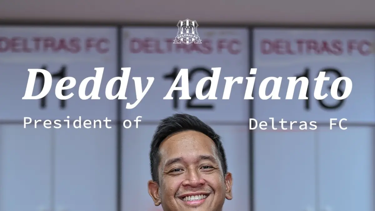 Presiden Klub Deltras FC Sidoarjo, Deddy Adrianto (DOK OFFICIAL DELTRAS FC)