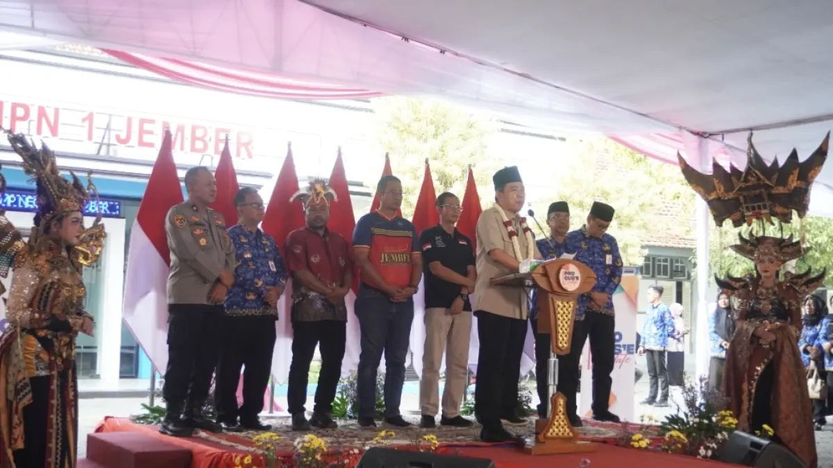 Bupati Gus Fawait, bersama jajaran, saat menyampaikan progres kinerjanya secara terbuka, bertajuk Pro Gus