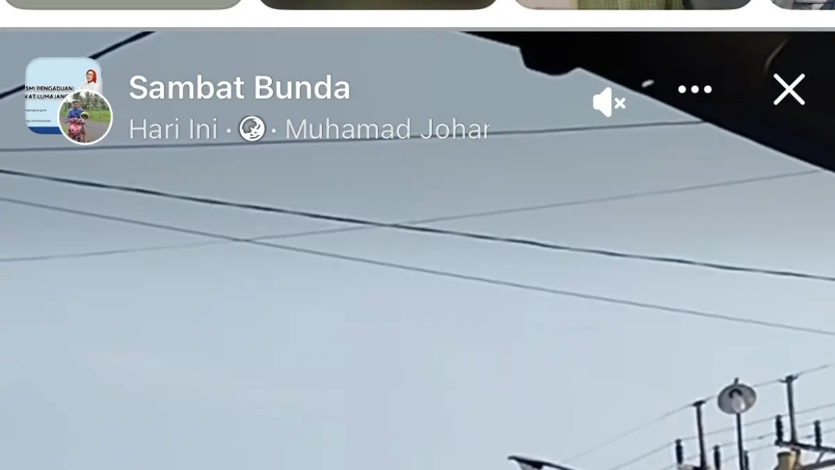 Kondisi speaker yang sempat bermasalah